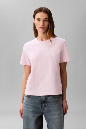 A - Ss Classic 20S Jsy Logo Grap Kadın Bisiklet Yaka T-Shirt Çok Renkli