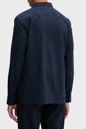 Calvin Klein Regular Fit Göğüs Cepli Gömlek LV04LF108GCEF Erkek GÖMLEK LV04LF108G CEF LACİVERT