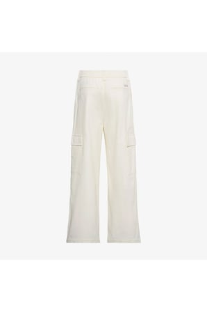 Kadın Casual Ewaist Pamuklu Kargo Pantolon