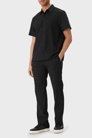 Calvin Klein Regular Fit Normal Bel Düz Paça Pantolon LV04LF609GUB1 Erkek PANTOLON LV04LF609G UB1 SİYAH