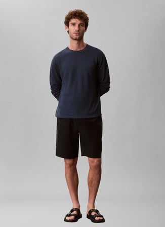 Calvin Klein Siyah Erkek Şort LV04LF614GUB1