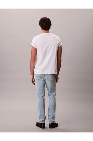 Erkek Slim Taper Marbled Beacon Jean