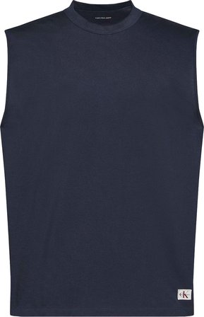 CALVIN KLEIN Erkek Marka Logolu Günlük Kullanıma Uygun Lacivert T-Shirt LV04RF273G CCI