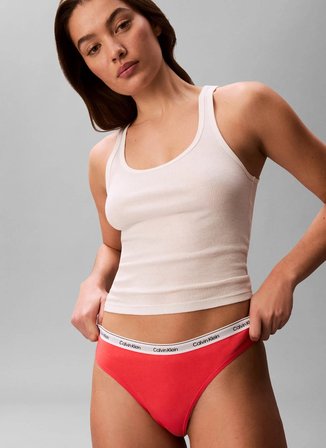 Calvin Klein Kırmızı Kadın Brazilian LV00QD5246CK WOMEN