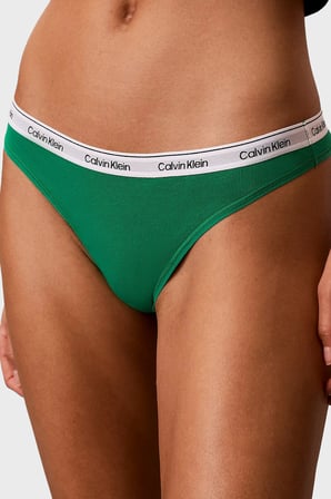 Calvin Klein Pamuklu Logolu 5 Pack Külot LV00QD52214WI Bayan KÜLOT LV00QD5221 4WI Yeşil-Turuncu-Mavi-Sarı-Pembe