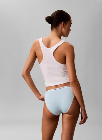 Calvin Klein Açık Mavi Kadın Bikini Külot 000QD5044E CK WOMEN