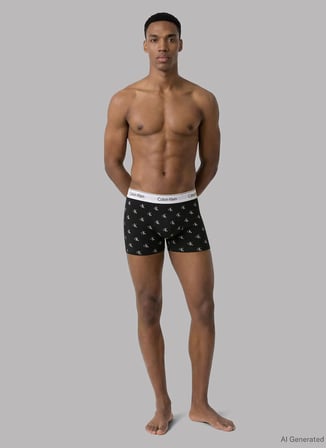 Calvin Klein Siyah Erkek Boxer LV00NB42863TH