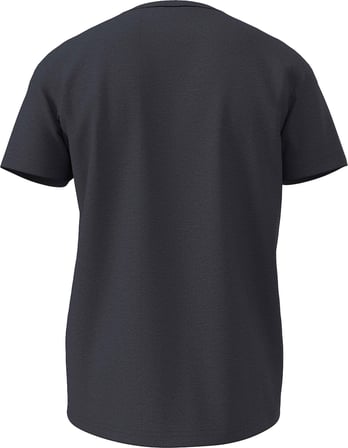 CALVIN KLEIN Erkek Marka Logolu Pamuklu Bisiklet Yakalı Nem Emici Kumaşlı Şık Görünümlü Günlük Kullanıma Uygun MAVİ T-Shirt 000NM2748E CCI