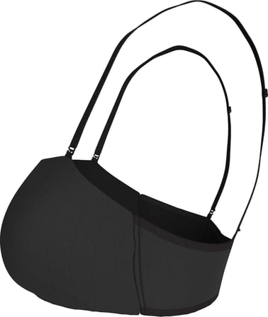 CALVIN KLEIN Kadın Marka Logolu Günlük Kullanıma Uygun Siyah Sütyen LV00QF8710 UB1