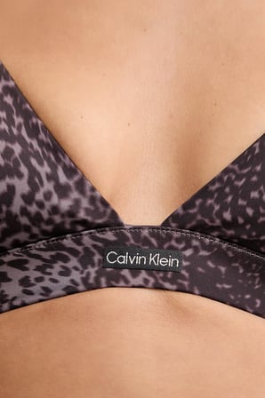 Calvin Klein Kadın Kahverengi Signature Satin Bra LV00QF8392