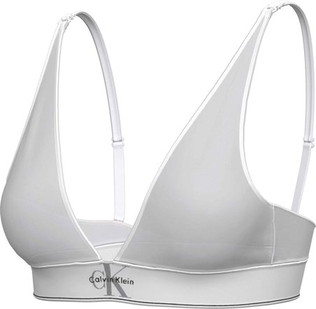 CALVIN KLEIN Kadın Marka Logolu Günlük Kullanıma Uygun Beyaz Sütyen LV00QF8703 100