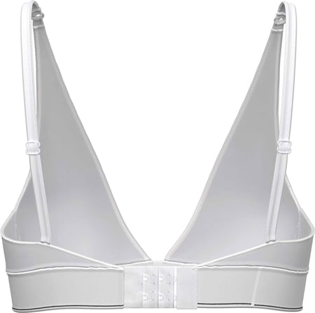 CALVIN KLEIN Kadın Marka Logolu Günlük Kullanıma Uygun Beyaz Sütyen LV00QF8703 100