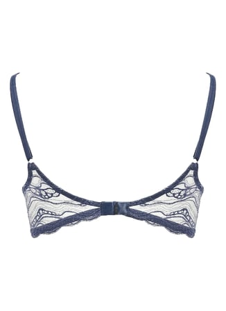 Calvin Klein Lacivert Kadın 000QF8121E CK WOMEN Balenli Sütyen