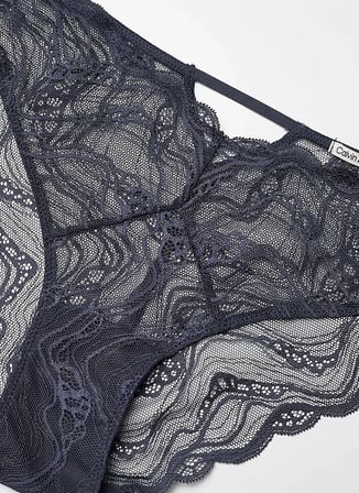 Calvin Klein Lacivert - Mavi Kadın Bikini Külot 000QF7927E CK WOMEN