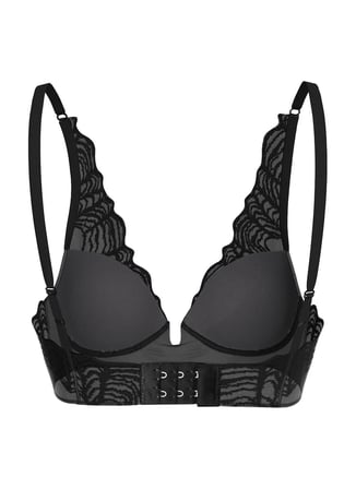 Calvin Klein Siyah Kadın LV00QF8357 CK WOMEN Balenli Sütyen