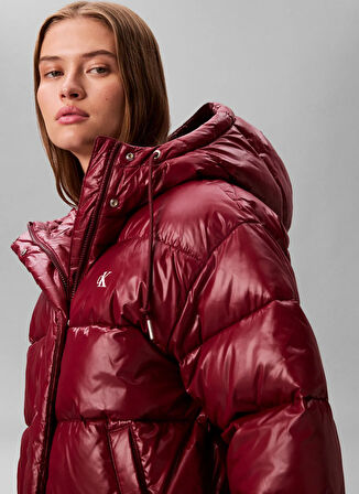 Calvin Klein Jeans Kırmızı Kadın Mont LV047D505GGEX