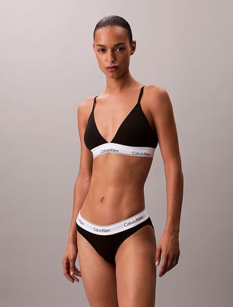 CALVIN KLEIN Kadın Marka Logolu Şık Tasarımlı Günlük Kullanıma Uygun SİYAH Sütyen LV00QF8498 UB1