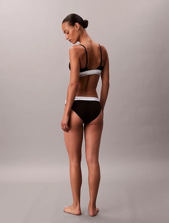CALVIN KLEIN Kadın Marka Logolu Şık Tasarımlı Günlük Kullanıma Uygun SİYAH Sütyen LV00QF8498 UB1