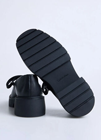 Calvin Klein Deri Siyah Kadın Günlük Ayakkabı YW0YW02065BEH