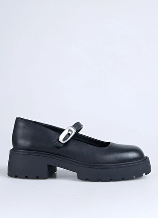 Calvin Klein Deri Siyah Kadın Günlük Ayakkabı YW0YW02065BEH