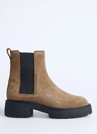 Calvin Klein Deri Taba Kadın Bot YW0YW02071ADH