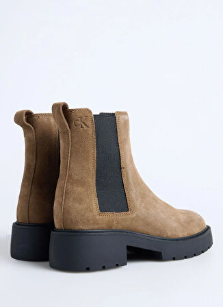 Calvin Klein Deri Taba Kadın Bot YW0YW02071ADH