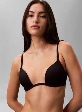 Calvin Klein Siyah Kadın LV00QF8427 Balenli Sütyen
