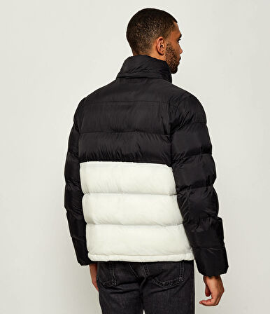 CALVIN KLEIN Erkek Marka Logolu Şık Görünüşlü Kış Kullanımına Uygun Krem Mont LV04RD527G YAS