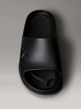 CALVIN KLEIN Erkek Marka Logolu Günlük Kullanıma Uygun Siyah Terlik YM0YM01394 0GJ
