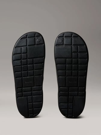 CALVIN KLEIN Erkek Marka Logolu Günlük Kullanıma Uygun Siyah Terlik YM0YM01394 0GJ