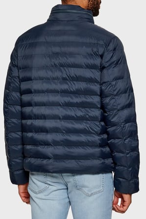 CALVIN KLEIN Erkek Marka Logolu Regular Fit Kalıplı Ayarlanabilir Kapüşonlu Lacivert Ceket LV04RC511G CEF