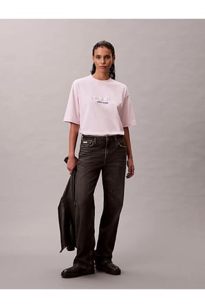 Kadın Relaxed Sequin T-shirt