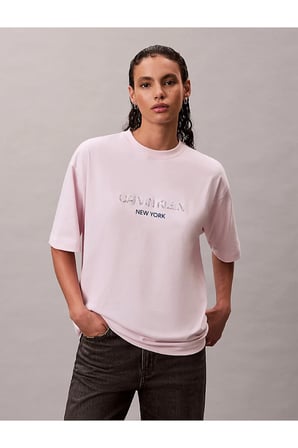 Kadın Relaxed Sequin T-shirt