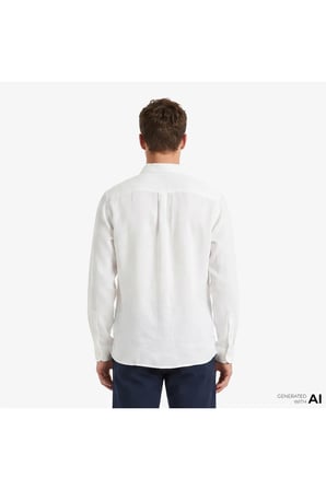 LS SOLID LINEN CLASSIC SHIRT