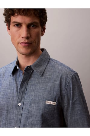 Erkek LS Chambray Classic Gömlek
