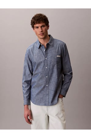Erkek LS Chambray Classic Gömlek