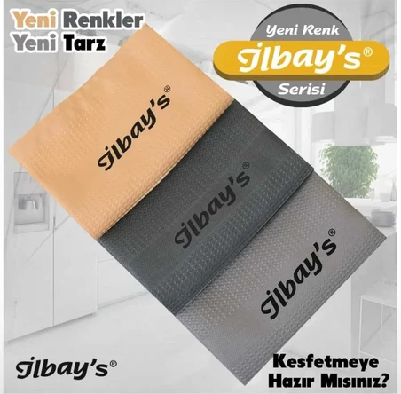 İlbay's 3'lü Mikrofiber Temizlik Bezi 40x60 cm (Yeni Renkler)