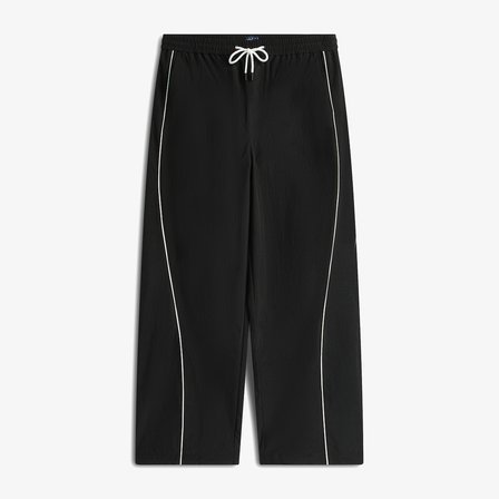 Tommy Hilfiger Theo Parachute Track Erkek Siyah Pantolon