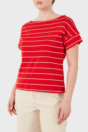 Tommy Hilfiger Bayan T Shirt WW0WW49723 0E4