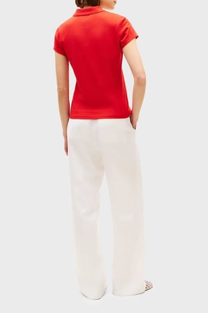 Tommy Hilfiger Bayan Polo Yaka T Shirt WW0WW49259 SNE