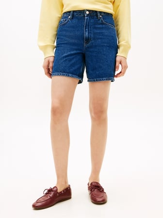 DNM EMI STRAIGHT SHORT RW Kadın Mavi Şort - WW0WW48598