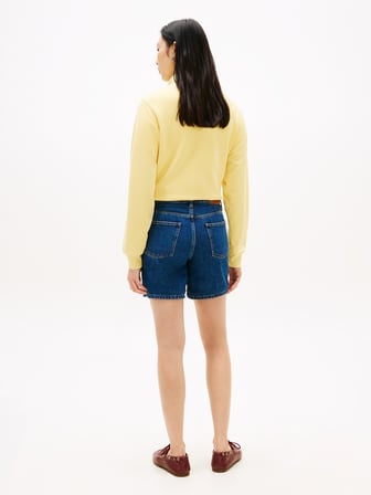 DNM EMI STRAIGHT SHORT RW Kadın Mavi Şort - WW0WW48598