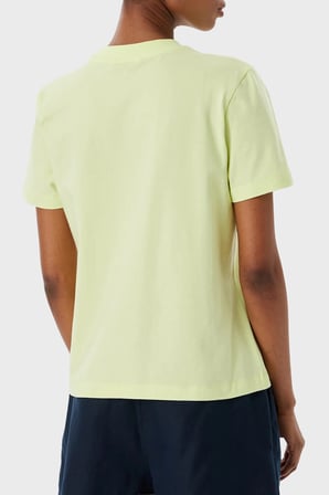 Tommy Hilfiger Pamuklu Logolu Regular Fit Bisiklet Yaka T Shirt Bayan T SHİRT WW0WW48699 ZJE SARI