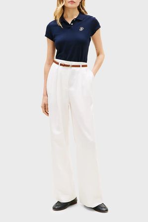 Tommy Hilfiger Bayan Polo Yaka T Shirt WW0WW49259 C1G
