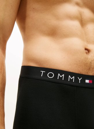 Tommy Hilfiger Siyah Erkek Boxer UM0UM039000R8