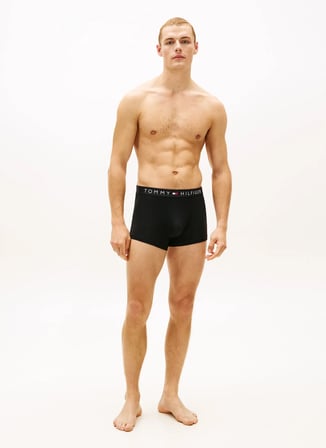 Tommy Hilfiger Siyah Erkek Boxer UM0UM039000R8
