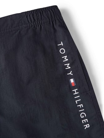 TOMMY HILFIGER Erkek Marka Logolu Günlük Kullanıma Uygun Lacivert Deniz Şortu UM0UM03737 DW5