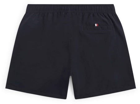 TOMMY HILFIGER Erkek Marka Logolu Günlük Kullanıma Uygun Lacivert Deniz Şortu UM0UM03737 DW5