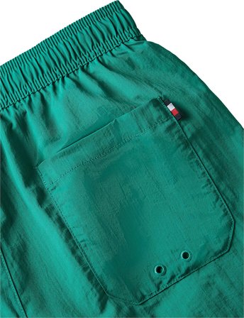 TOMMY HILFIGER Erkek Marka Logolu Günlük Kullanıma Uygun Yeşil Deniz Şortu UM0UM03477 L72