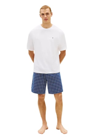 Tommy Hilfiger Erkek Beyaz Pijama Takımı UM0UM03834